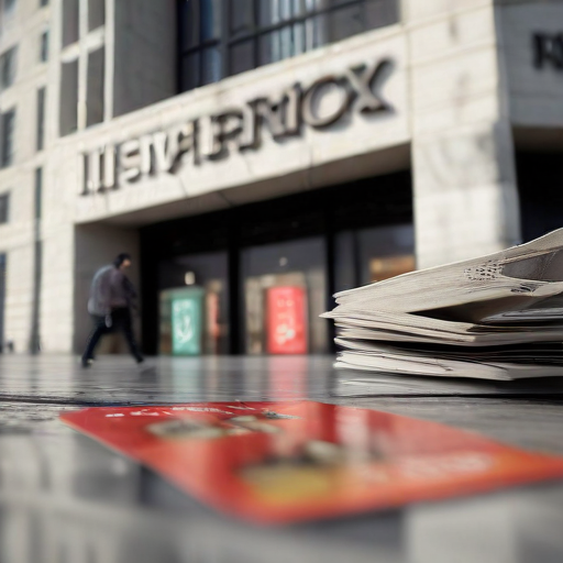 Illustration of Banks Brace for Credit Crisis Amid Rising Debt and Inflation