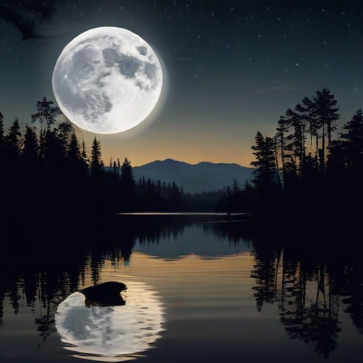 Illustration of Beaver Moon 2024: Don't Miss This Celestial Spectacle!