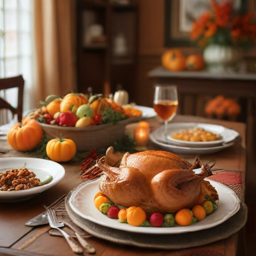 Illustration of Ben and Jen's Thanksgiving Reunion: A Shared Commitment to Family and Community