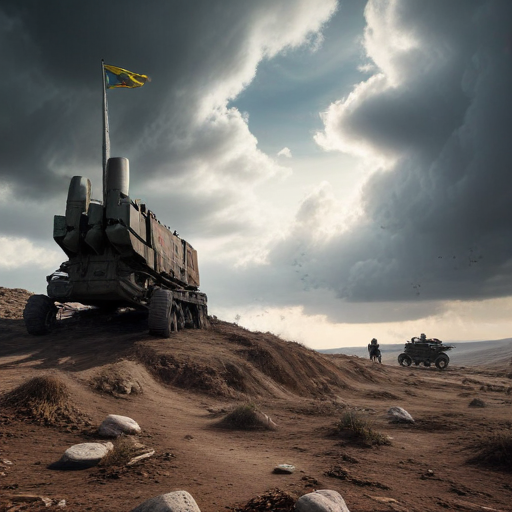 Illustration of Biden's Bold Move: Ukraine's New Missile Strategy Shakes Up Russian Front