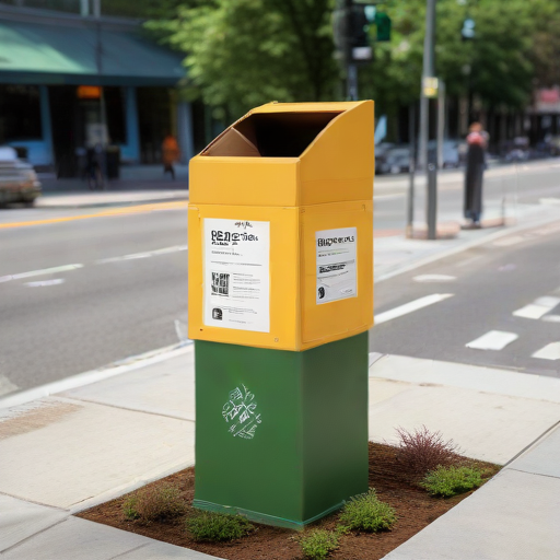 Illustration of Bike-Friendly Voting: Discover Seattle's Best Drop Box Locations!