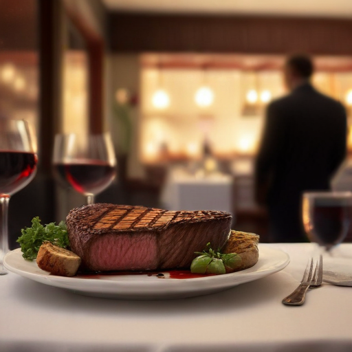 Illustration of Bissonnette's Brave Stand: A Night of Chaos at Scottsdale Steakhouse