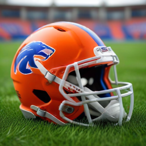 Illustration of Boise State's Jeanty Shines as Broncos Eyes Playoff Glory