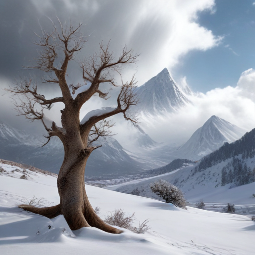Illustration of Bomb Cyclone Set to Unleash Brutal Winter Storm Across the West