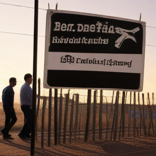 Illustration of Border Czar's Controversial Plans: A Deep Dive into Mass Deportation Strategies