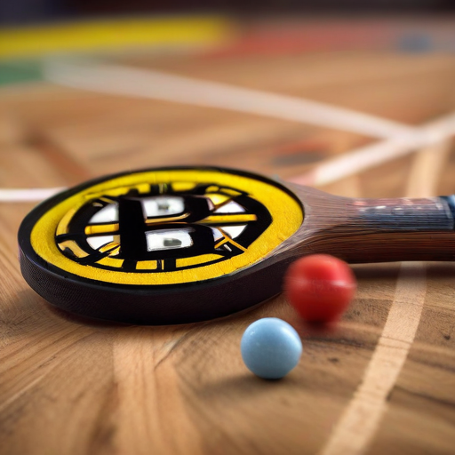 Illustration of "Boston Bruins Gear Up for Pucks & Paddles: A Must-See Charity Event!"