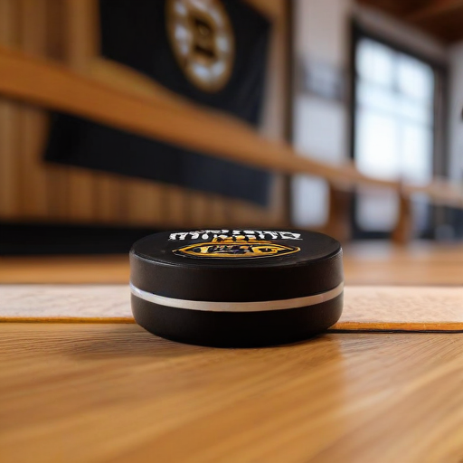 Illustration of Boston Bruins' Pucks & Paddles: A Winning Event for Charity!