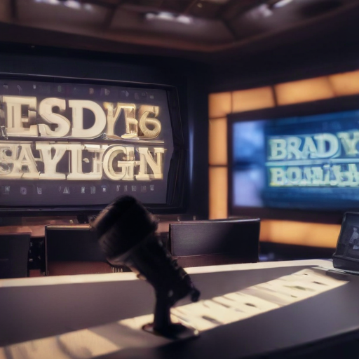 Illustration of Brady's Broadcast Breakthrough: What to Expect This Sunday