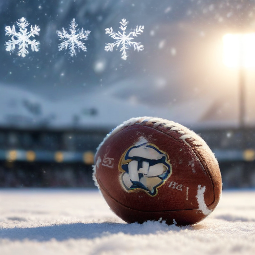 Illustration of Browns Defy the Odds: A Stunning Comeback in Snowy Showdown!