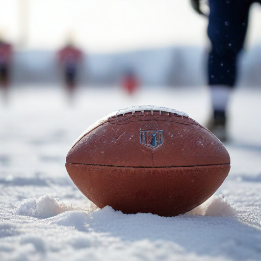 Illustration of Browns Shock Steelers in Snowy Showdown!