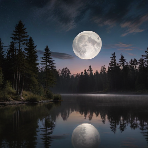 Illustration of Catch the Last Supermoon of 2024: The Beaver Moon Awaits!