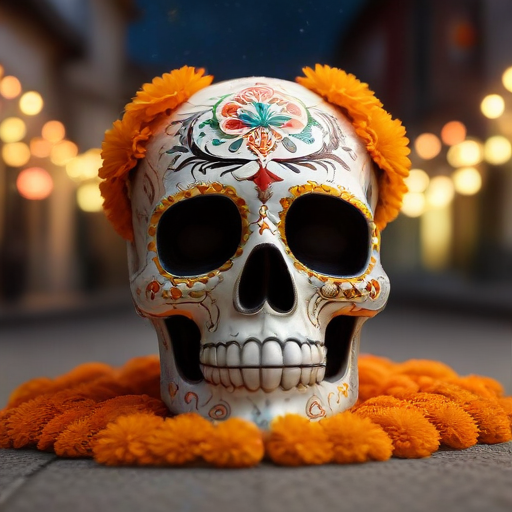 Illustration of Celebrate Día de Los Muertos: Vibrant Events Uniting Communities!