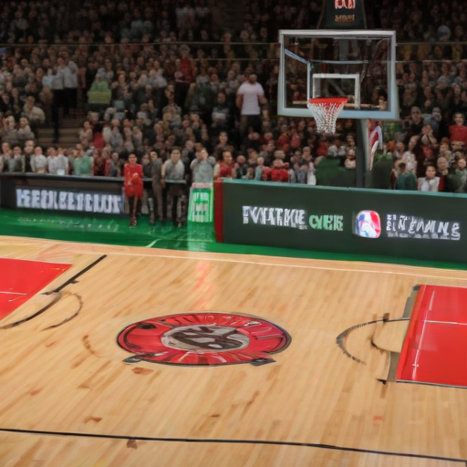 Illustration of Celtics Snatch Victory with Tatum's Buzzer-Beater Amidst Raptors' Struggles