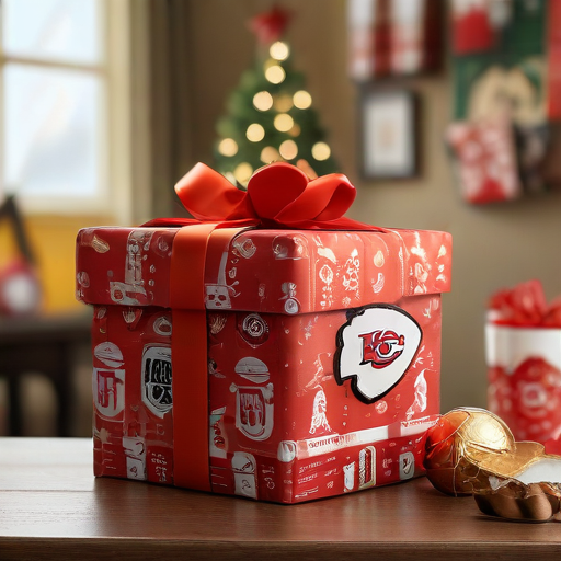 Illustration of Chiefs Fans Rally: Discover the Ultimate Holiday Gifts!