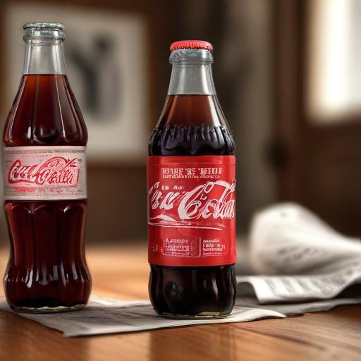Illustration of Coca-Cola Thrives Amid Soda Sales Slump: What's Driving the Shift?