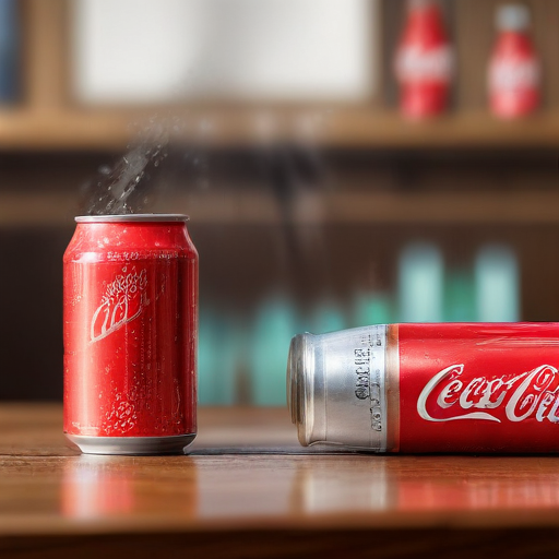 Illustration of Coca-Cola's Resilience Shines Amid U.S. Soda Sales Decline