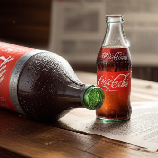 Illustration of Coca-Cola's Strong Earnings Amid Shifting Consumer Tastes