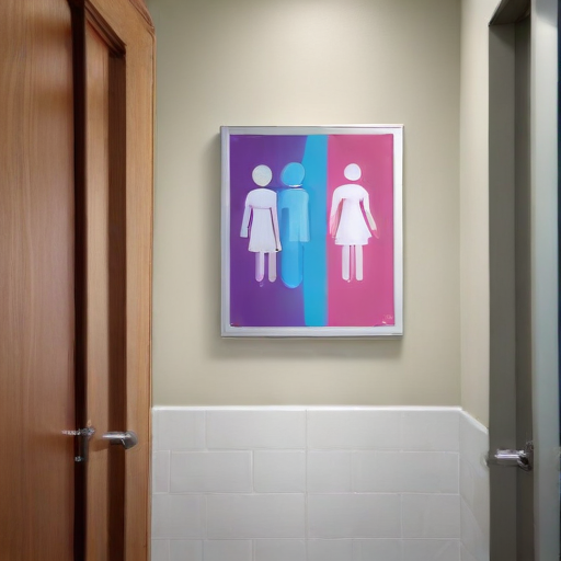 Illustration of Congressional Clash: Transgender Bathroom Access Sparks Controversy