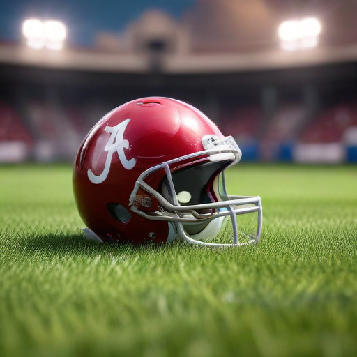 Illustration of Crimson Tide Rides High: Alabama Dominates Mercer in Commanding Victory