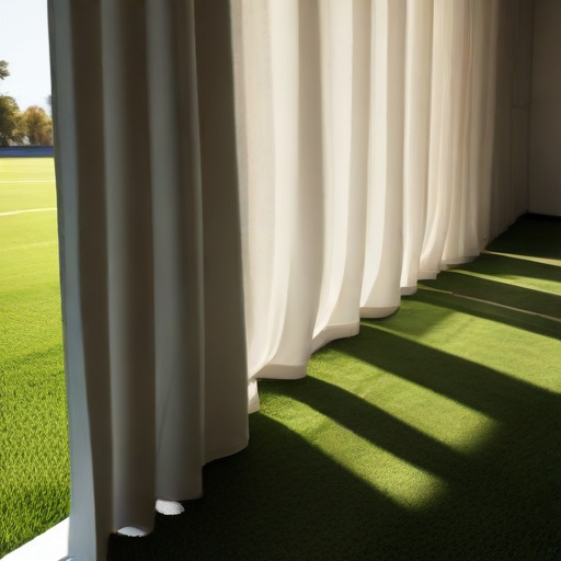 Illustration of Curtains Close: Will AT&T Stadium Finally Solve Sunlight Issues?