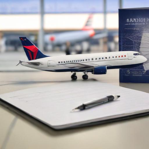 Illustration of Delta Air Lines Under Fire: Consumer Rights in Jeopardy Amid Tech Crisis