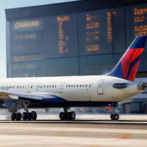 Illustration of Delta Airlines in Turmoil: Major Flight Disruptions After Software Outage