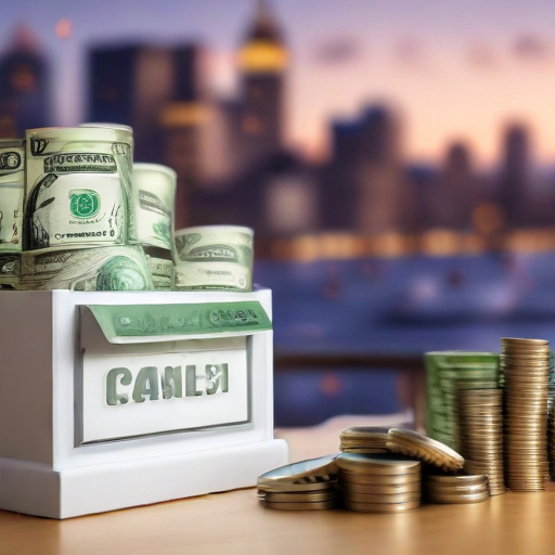 Illustration of Democratic Fundraising Frenzy: $100 Million Surge After Biden's Announcement!