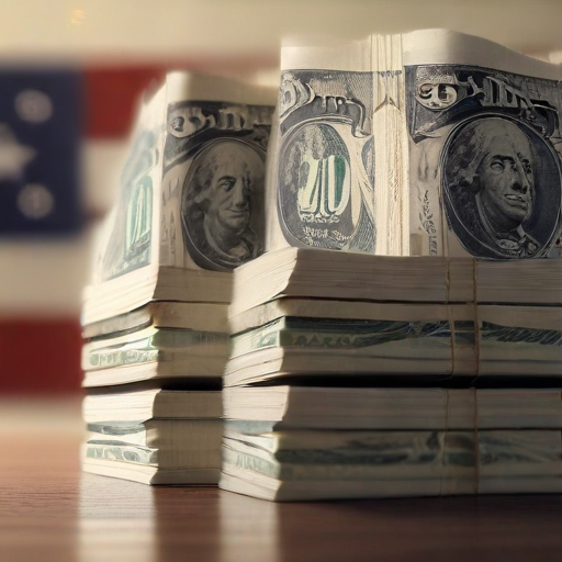 Illustration of Democrats Bounce Back: Record Fundraising Surge Shakes Up 2024 Race!