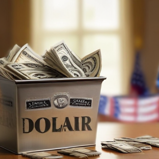 Illustration of Democrats Surge in Fundraising Following Biden's Exit: What’s Driving the Wave?