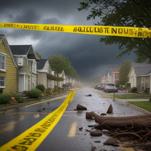 Illustration of "Devastating Bomb Cyclone Strikes Northwest: Communities Rally Amid Chaos"