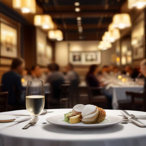 Illustration of Dining Wars: The Battle for Tables in Trendy New York Restaurants