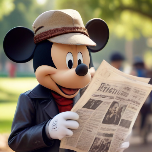 Illustration of Disney's Bold Move: Reviving Support for Harris After Biden's Exit
