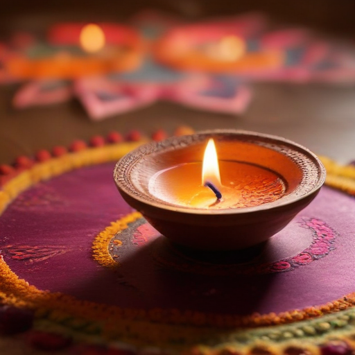 Illustration of Diwali: A Festival of Light, Love, and Reflection Across Cultures