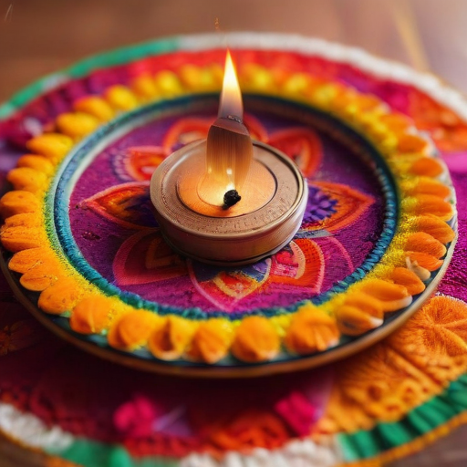 Illustration of Diwali: A Festival of Light, Unity, and Spiritual Reflection Across Cultures
