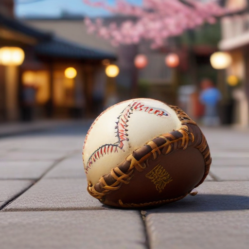 Illustration of Dodgers' Victory Sparks Cultural Revival: The Ohtani Effect in Little Tokyo