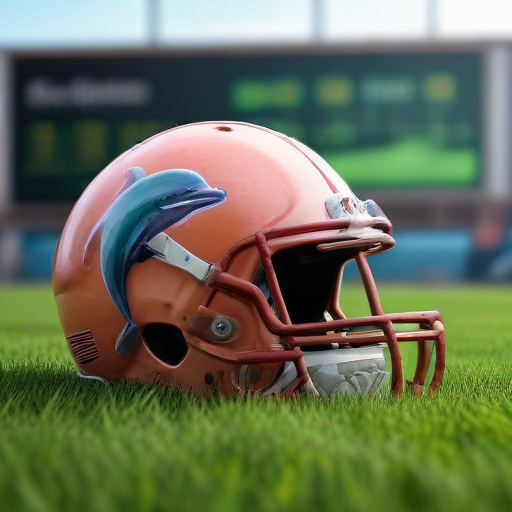 Illustration of Dolphins' Star Faces Game-Time Decision: Will Hill Rise to the Challenge?
