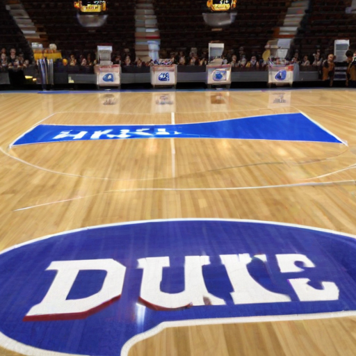 Illustration of Duke vs. Kansas: A Clash of College Basketball Titans