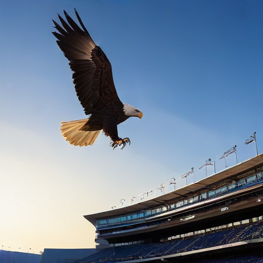 Illustration of Eagles Soar to Victory: Is Super Bowl Glory on the Horizon?