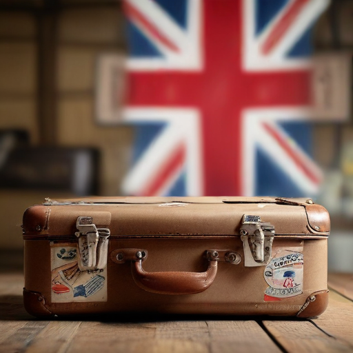 Illustration of Ellen and Portia's Bold Move: A New Life Awaits in England!