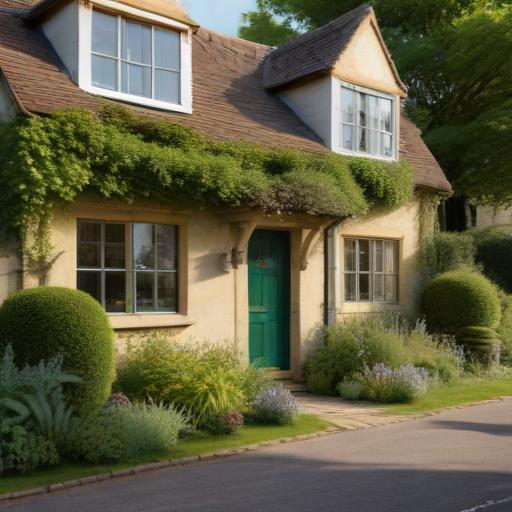 Illustration of Ellen and Portia's Bold New Chapter in the Cotswolds