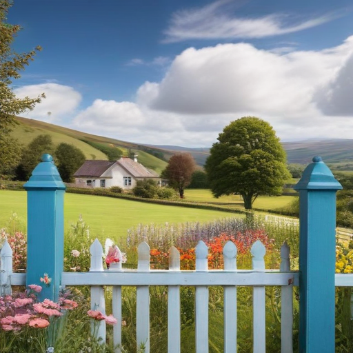 Illustration of Ellen and Portia's Unexpected Move: What Lies Ahead in the English Countryside?