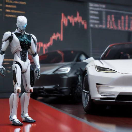 Illustration of Elon Musk's Robot Vision Boosts Tesla Stock: What's Next?