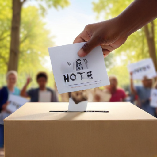 Illustration of Empowering Young Voters: The Call for Civic Engagement Ahead of Election Day