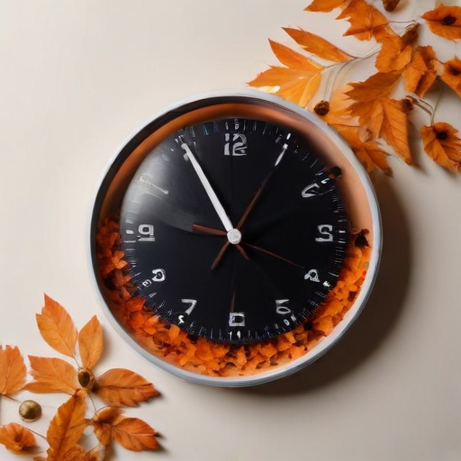 Illustration of "Fall Back: The Clock Change That Sparks a New Debate"