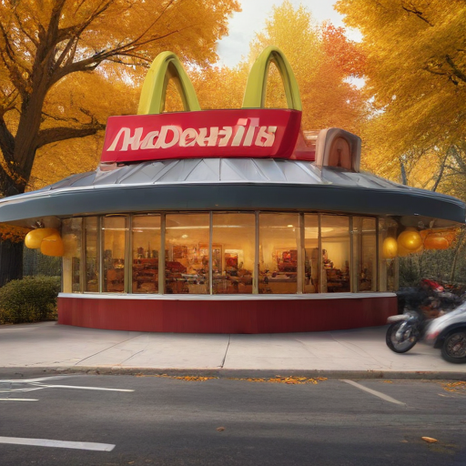 Illustration of Fast Food Freedom: McDonald's Opens Doors This Thanksgiving!