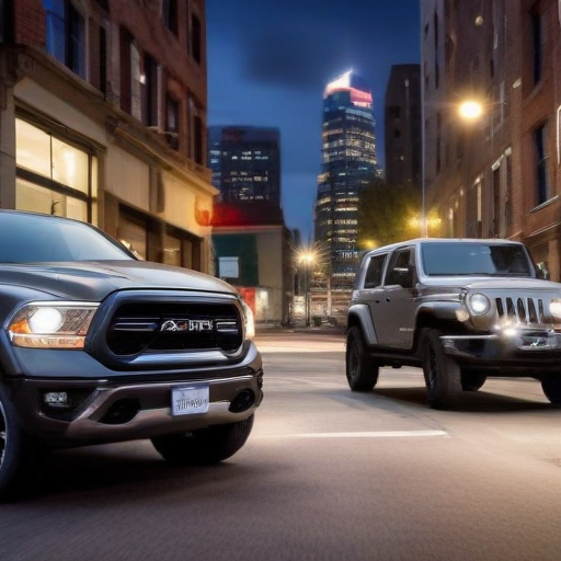 Illustration of Feds Launch Probe into 150,000 Ram Trucks and Jeep SUVs Over Engine Stalling Concerns