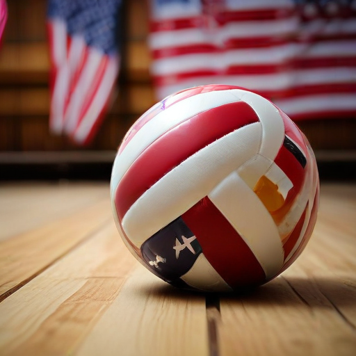 Illustration of "From Kansas to College: Cy Rae Campbell's Journey Through Volleyball and Heritage"