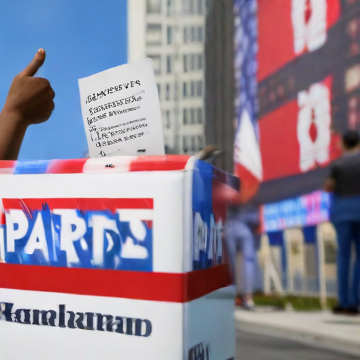 Illustration of Harris's Candidacy: Stability or Change for Democrats?