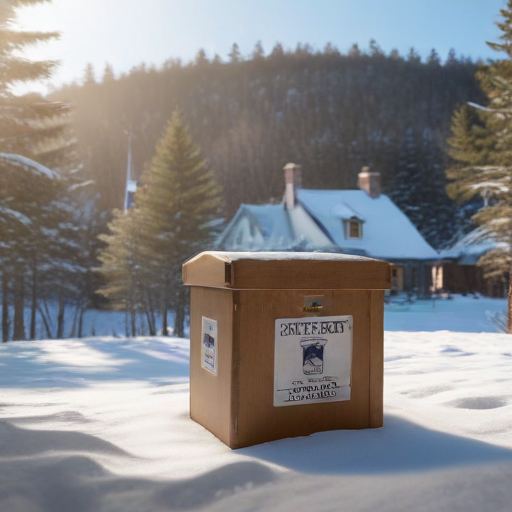 Illustration of Historic Tie in Dixville Notch: What It Means for the Election Ahead