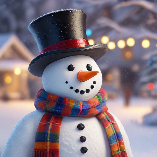 Illustration of "Hot Frosty: A Hilarious Holiday Tale of Love and Laughter!"